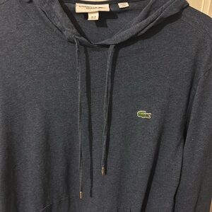 Lacoste men’s lightweight hoodie